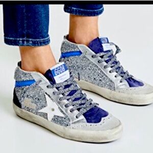 Golden Goose Deluxe Brand Mid Star Sneakers